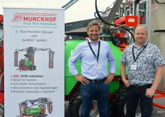 Han Smits en Joris Jans van Munckhof Fruit Tech Innovators